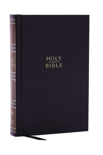 NKJV, Compact Center-Column Reference Bible, Hardcover, Red Letter, Comfort Print, Hardback Book