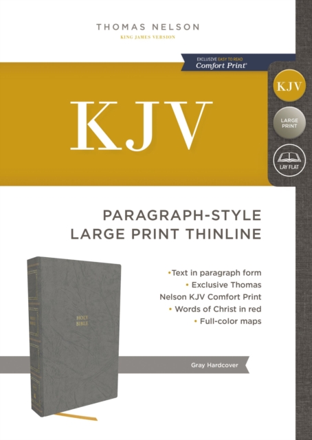 KJV Holy Bible: Paragraph-style Large Print Thinline with 43,000 Cross Reference: King James Version, EPUB eBook