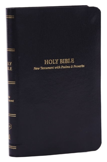 KJV Holy Bible: Pocket New Testament with Psalms and Proverbs, Black Leatherflex, Red Letter, Comfort Print: King James Version, Paperback / softback Book
