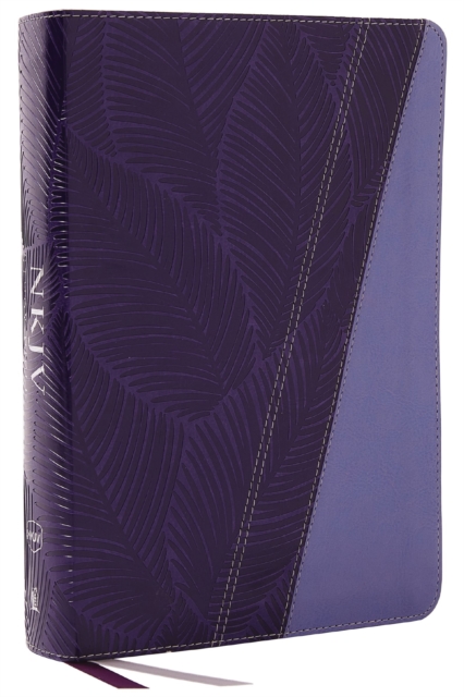 NKJV Study Bible, Leathersoft, Purple, Full-Color, Comfort Print : The Complete Resource for Studying God’s Word, Leather / fine binding Book