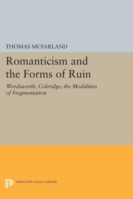 Romanticism and the Forms of Ruin : Wordsworth, Coleridge, the Modalities of Fragmentation, PDF eBook