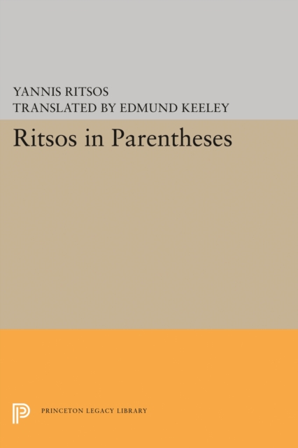 Ritsos in Parentheses, PDF eBook
