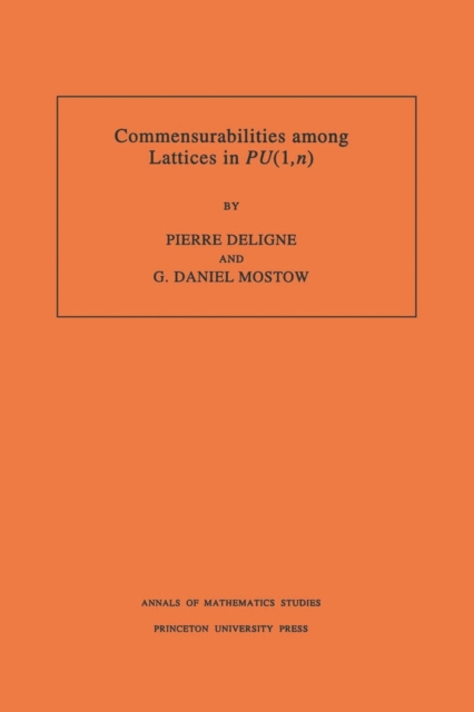 Commensurabilities among Lattices in PU (1,n). (AM-132), Volume 132, PDF eBook