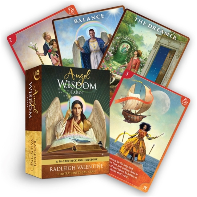 Angel Wisdom Tarot : A 78-Card Deck and Guidebook, Cards Book