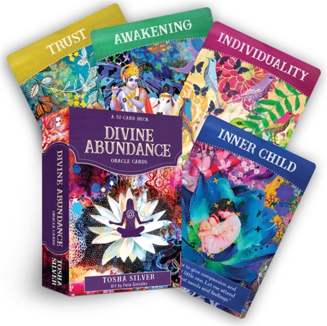 Divine Abundance Oracle Cards : A 51-Card Deck, Cards Book