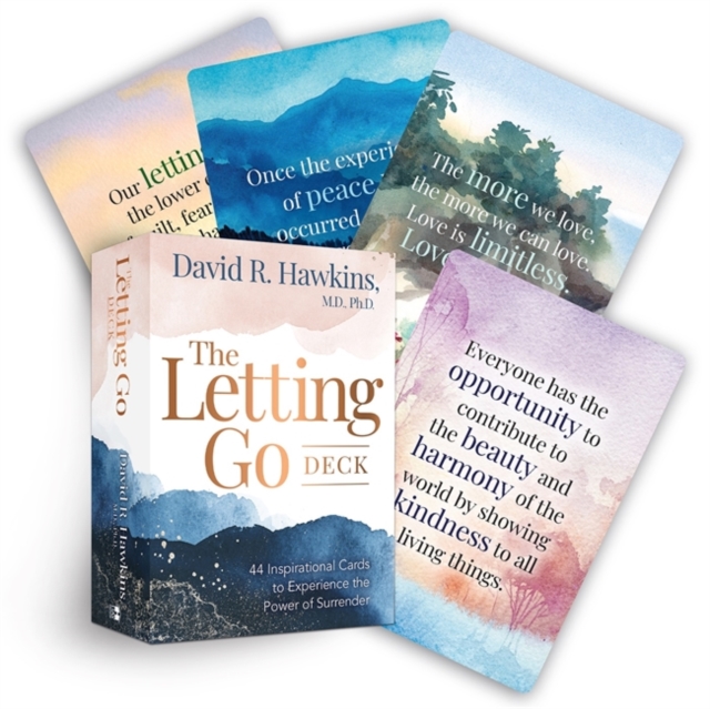 The Letting Go Deck : 44 Inspirational Cards to Experience the Power of Surrender, Cards Book