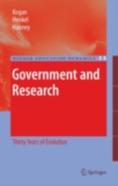 Government and Research : Thirty Years of Evolution, PDF eBook