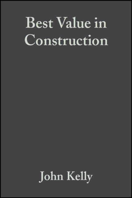 Best Value in Construction, PDF eBook