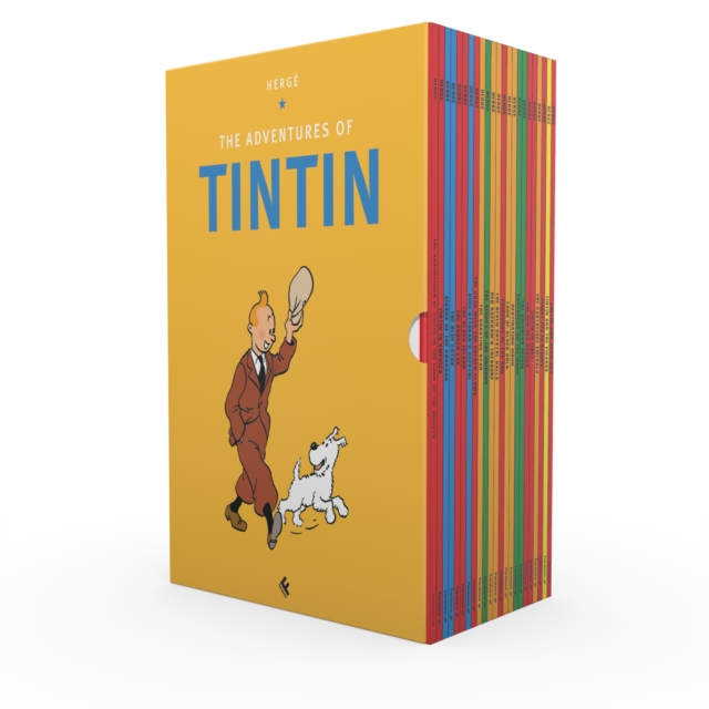 Tintin Paperback Boxed Set 23 titles, Multiple-component retail product, slip-cased Book