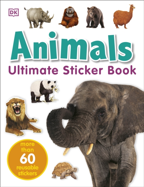 Animals Ultimate Sticker Book, Paperback / softback Book