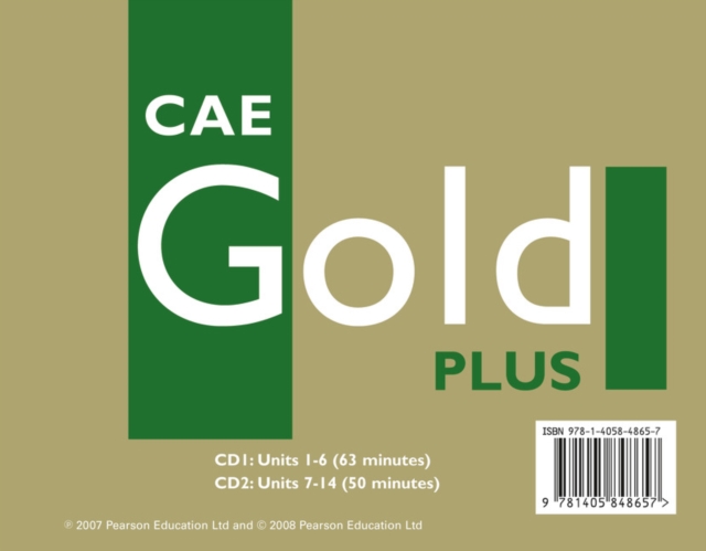 CAE Gold Plus CBk Class CD 1-2, CD-ROM Book