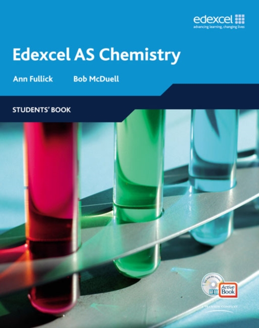 Edexcel A Level Science: AS Chemistry Students' Book with ActiveBook CD, Multiple-component retail product, part(s) enclose Book