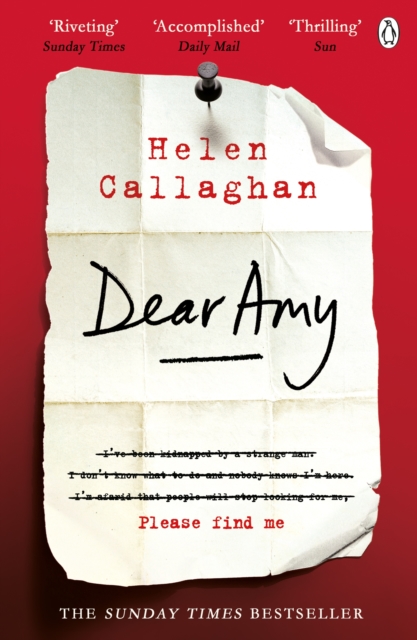 Dear Amy : The Sunday Times Bestselling Psychological Thriller, Paperback / softback Book