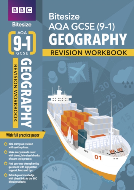 BBC Bitesize AQA GCSE (9-1) Geography Revision Workbook - 2023 and 2024 exams, Paperback / softback Book