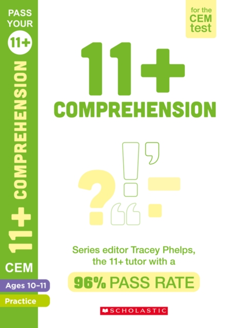 11+ English Comprehension Practice and Assessment for the CEM Test Ages 10-11, Paperback / softback Book