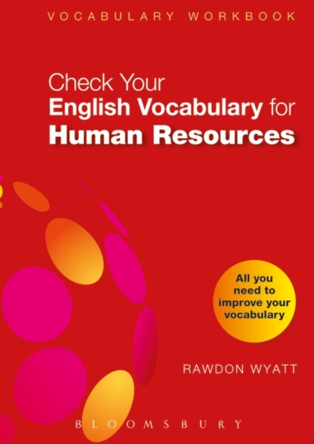 Check Your English Vocabulary for Human Resources : All You Need to Pass Your Exams, PDF eBook