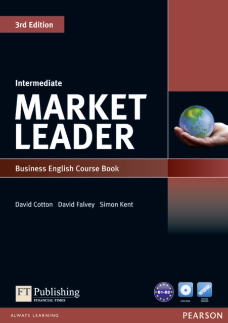 Market Leader 3rd Edition Intermediate Coursebook & DVD-Rom Pack, Mixed media product Book