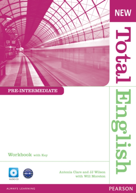New Total English Pre-Intermediate Workbook with Key and Audio CD Pack, Mixed media product Book