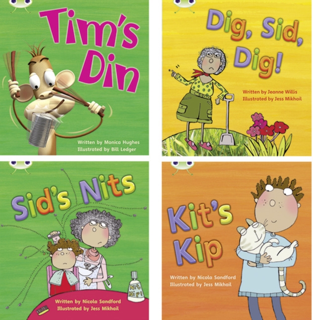 Learn to Read at Home with Bug Club Phonics: Pack 1 (Pack of 4 fiction books), Multiple-component retail product Book