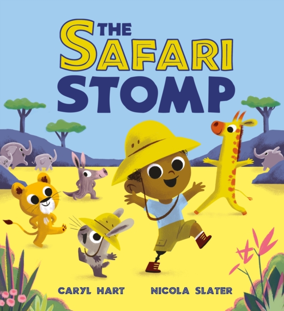 The Safari Stomp : A fun-filled interactive story that will get kids moving!, Paperback / softback Book