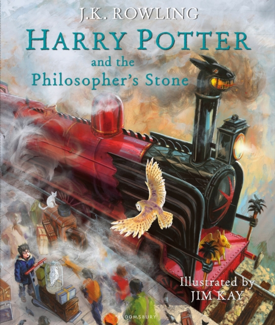 Harry Potter and the Philosopher's Stone : Illustrated Edition, Hardback Book