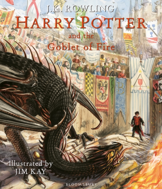 Harry Potter and the Goblet of Fire : Illustrated Edition, Hardback Book