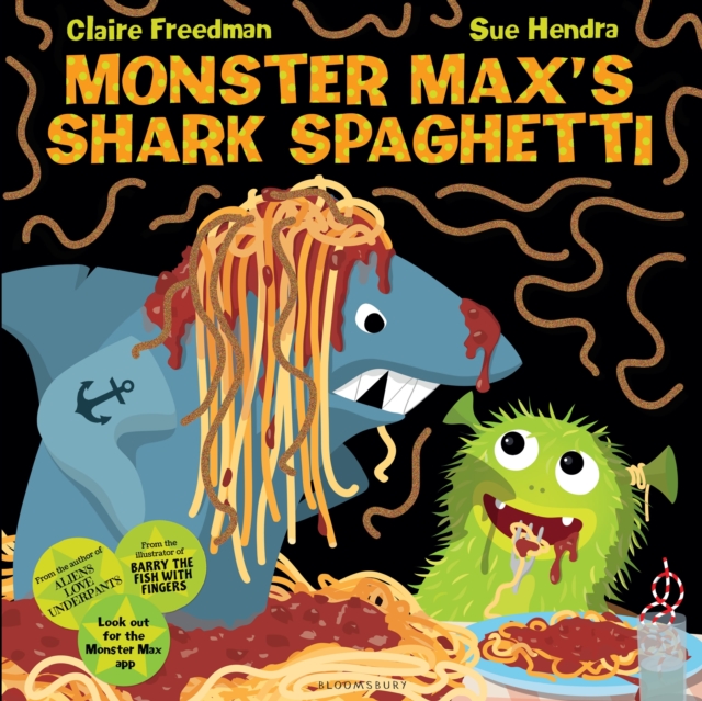 Monster Max’s Shark Spaghetti, Hardback Book
