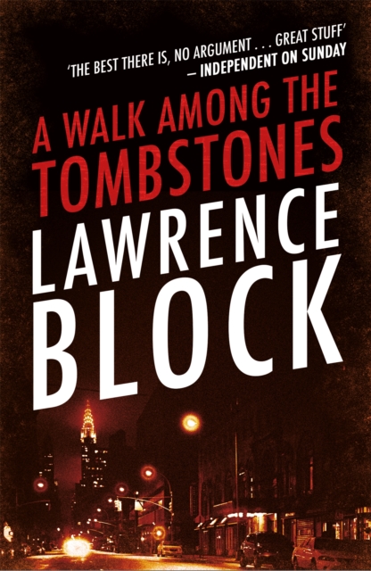 A Walk Among The Tombstones, Paperback / softback Book