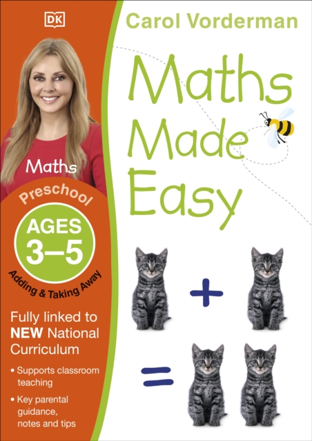 Maths Made Easy: Adding & Taking Away, Ages 3-5 (Preschool) : Supports the National Curriculum, Preschool Exercise Book, Paperback / softback Book