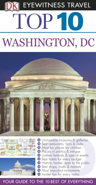 DK Eyewitness Top 10 Travel Guide: Washington DC : Washington DC, PDF eBook