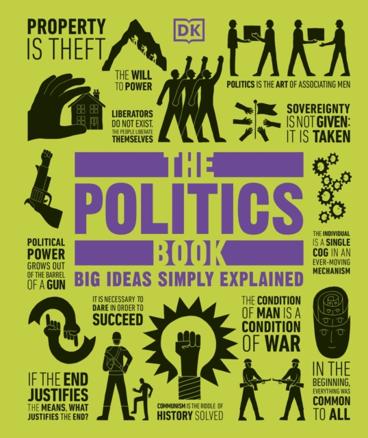 The Politics Book : Big Ideas Simply Explained, Hardback Book