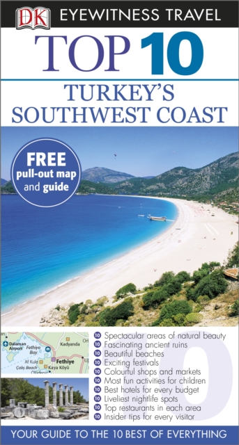 DK Eyewitness Top 10 Turkey's Southwest Coast, Paperback / softback Book