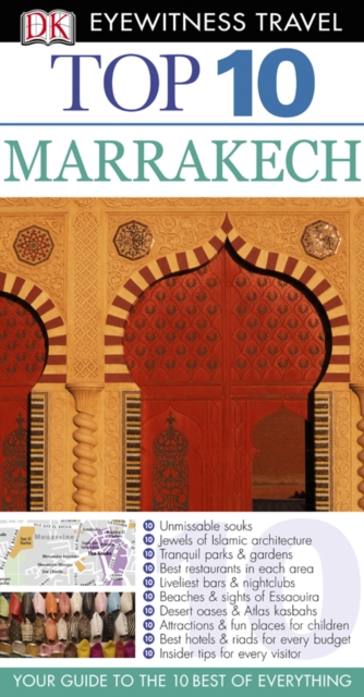 DK Eyewitness Top 10 Travel Guide: Marrakech : Marrakech, PDF eBook