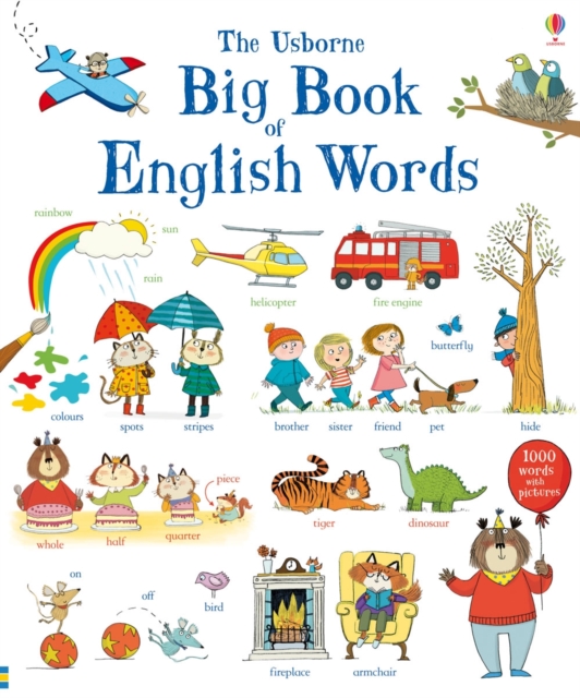 Big Book of English Words, Board book Book