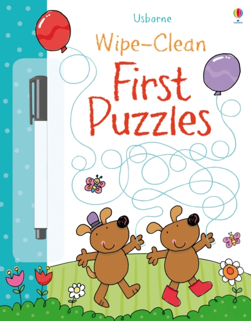 Wipe-clean First Puzzles, Paperback / softback Book