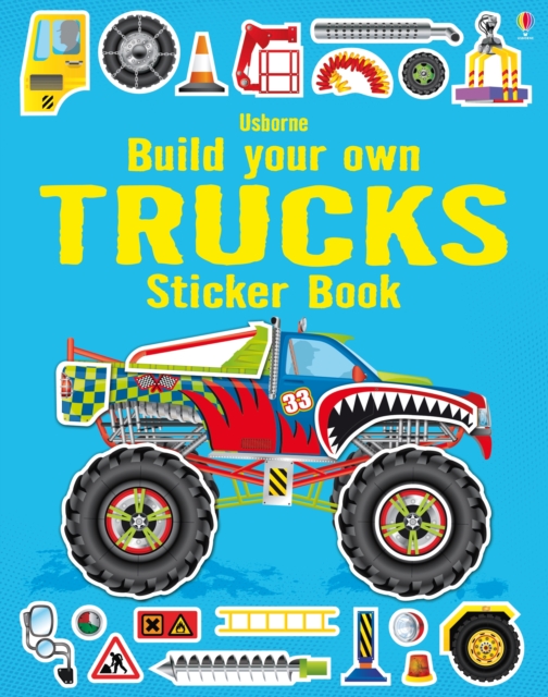 Build Your Own Trucks Sticker Book, Paperback / softback Book