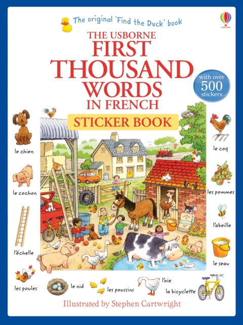First Thousand Words in French Sticker Book, Paperback / softback Book