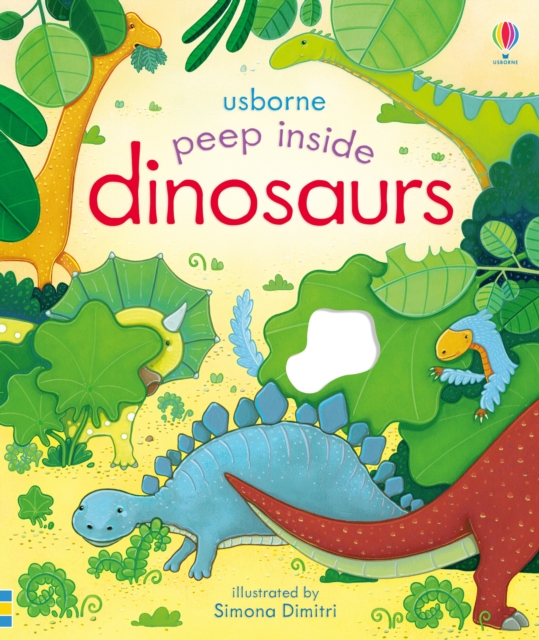 Peep Inside Dinosaurs, Board book Book