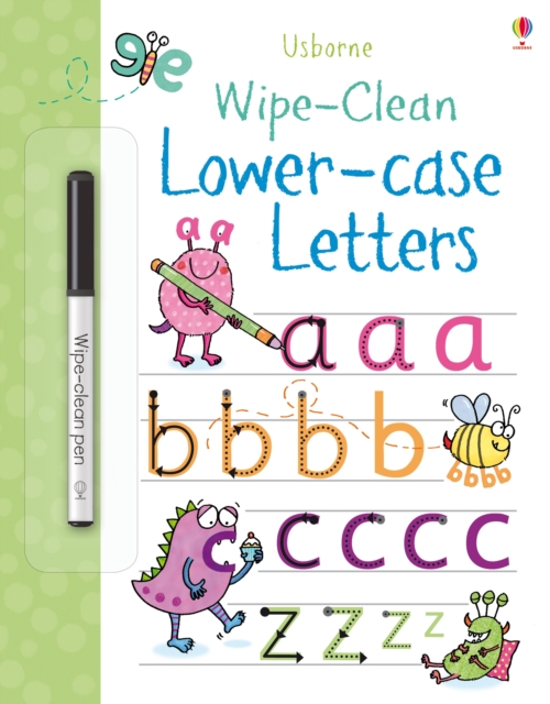 Wipe-clean Lower-case Letters, Paperback / softback Book