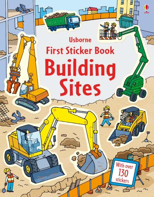First Sticker Book Building Sites, Paperback / softback Book