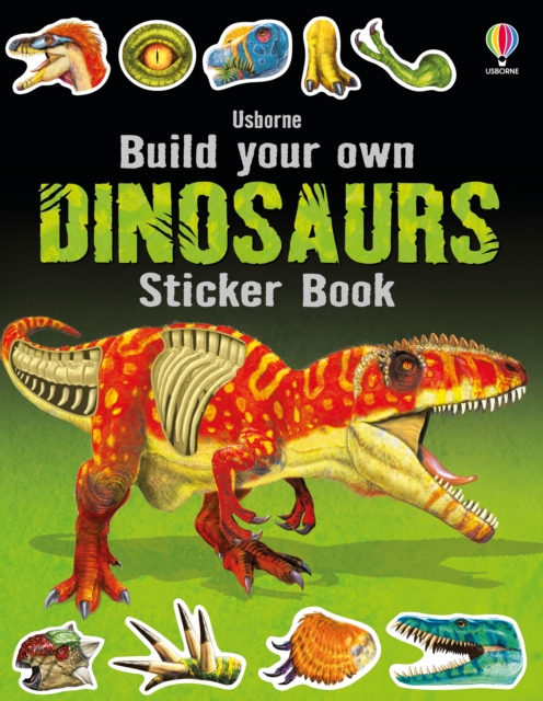 Build Your Own Dinosaurs Sticker Book, Paperback / softback Book