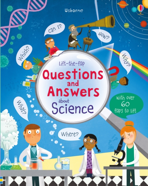 Lift-the-flap Questions and Answers about Science, Board book Book