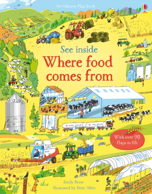 See Inside Where Food Comes From, Board book Book