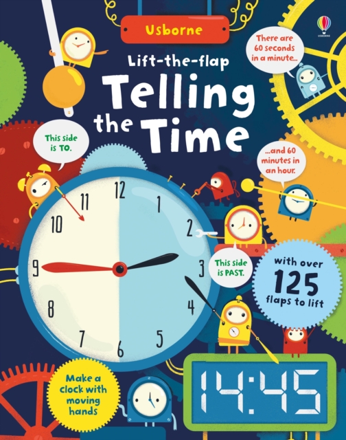 Lift-the-flap Telling the Time, Board book Book