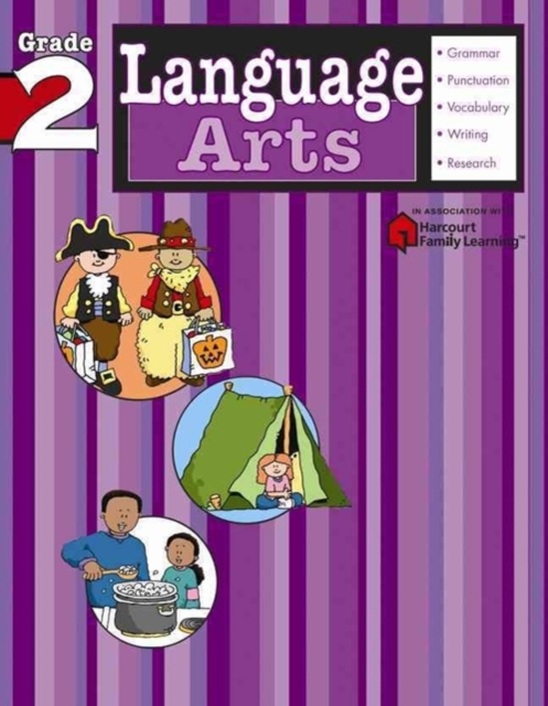 Language Arts: Grade 2 (Flash Kids Harcourt Family Learning), Paperback / softback Book