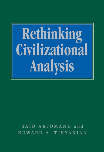 Rethinking Civilizational Analysis, PDF eBook