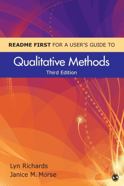 README FIRST for a User's Guide to Qualitative Methods, Paperback / softback Book