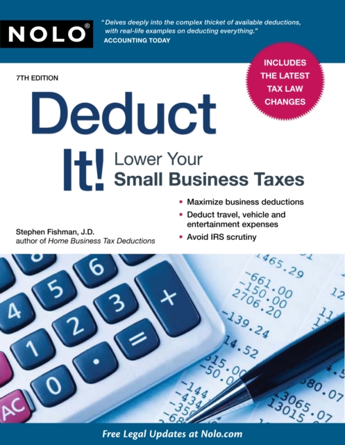 Deduct It! : Lower Your Small Business Taxes, EPUB eBook