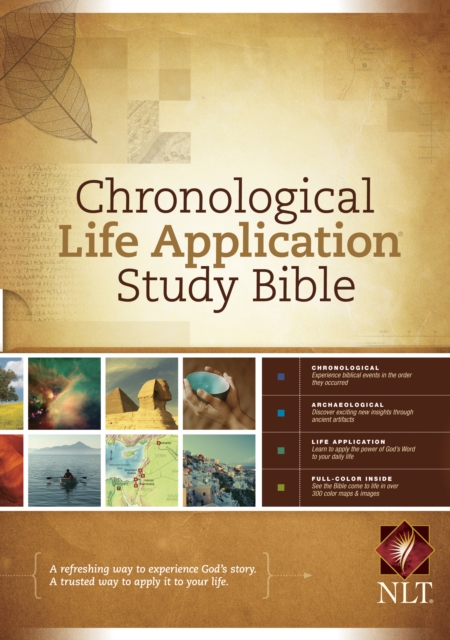 Chronological Life Application Study Bible-NLT, Hardback Book