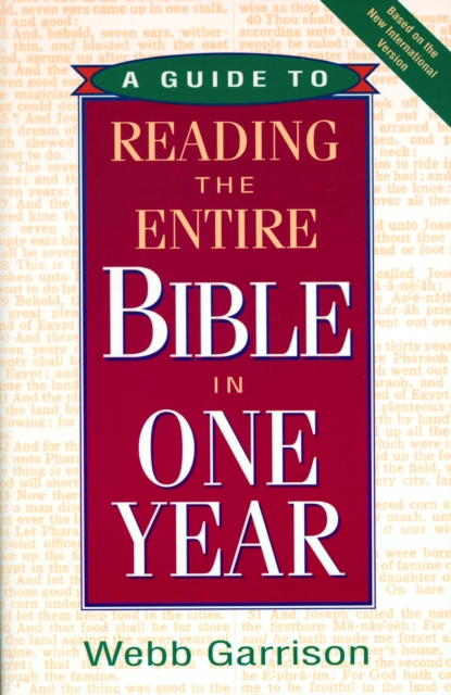 A Guide to Reading the Entire Bible in One Year, EPUB eBook
